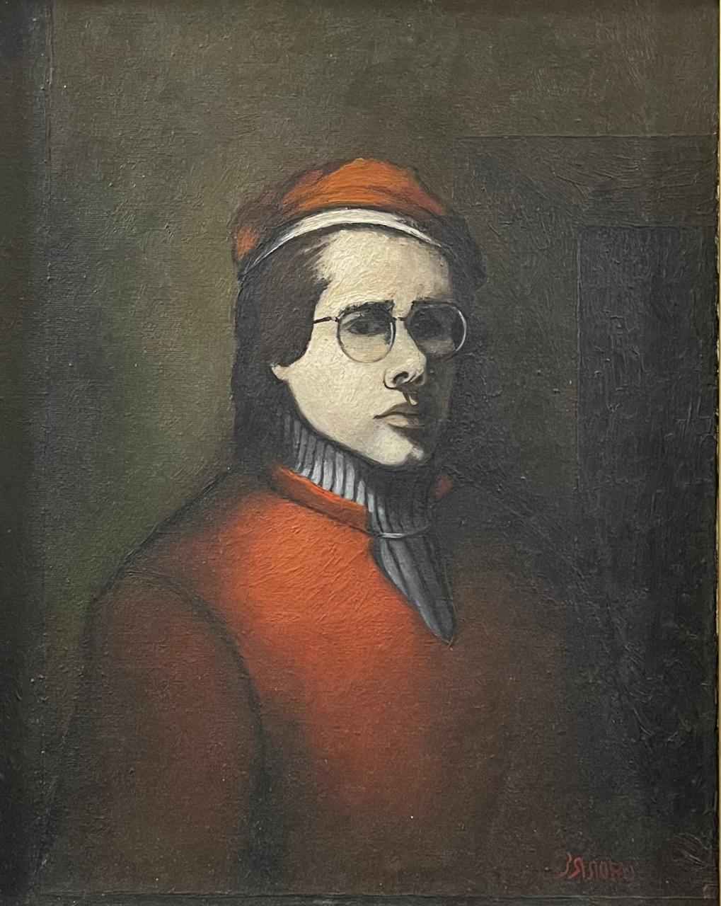 Autorretrato com Boina Vermelha
