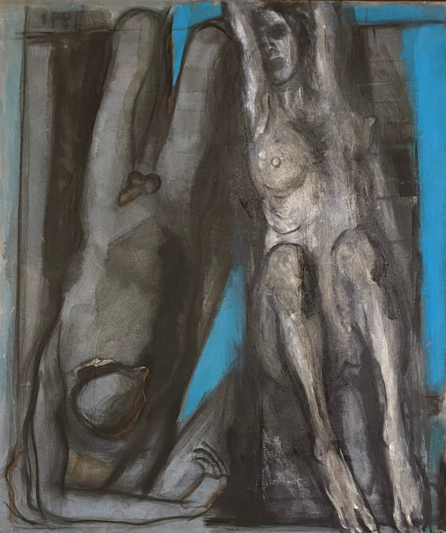 Figuras em Azul (Noturno)